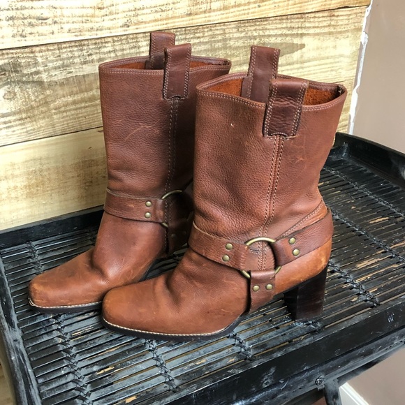 Gianni Bini Shoes - Gianni Bini, Leather Harness Boots